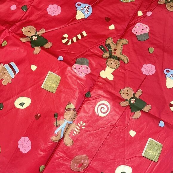 Gingerbread Waterproof Oblong Tablecloth! - Picture 4 of 6